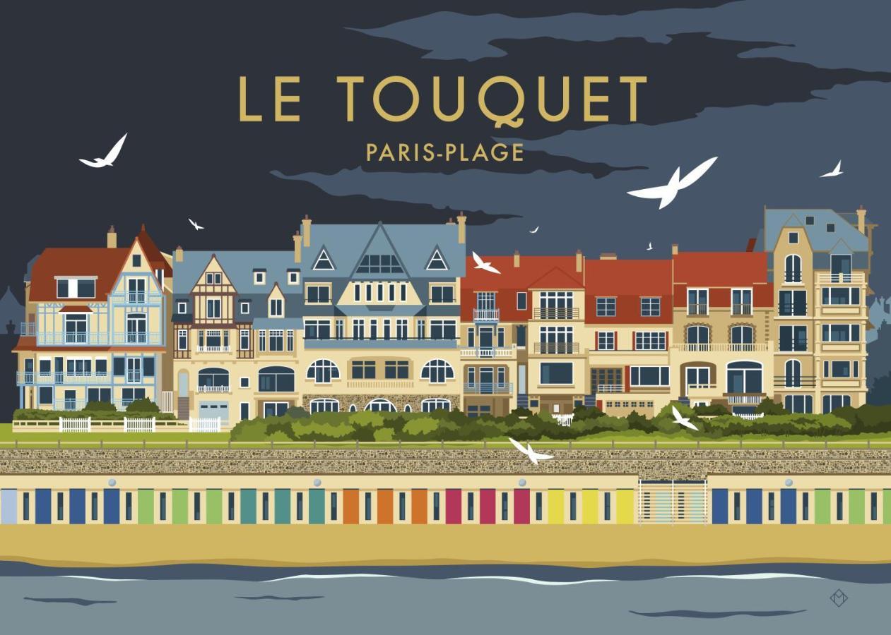 Le Touquet - Superbe Appartement 3 Chambres - Proche Mer & Centre - Wifi Esterno foto